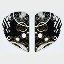 PLATINE ECRAN ARAI SAJ FICTION CASQUE INTEGRAL ARAI 1 - AVSmoto Racing Parts