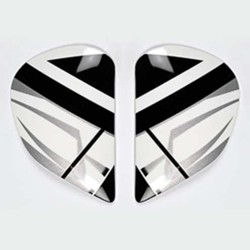 PLATINE ECRAN ARAI SAJ SUPERSTAR BLACK CASQUE INTEGRAL ARAI 1 - AVSmoto Racing Parts 