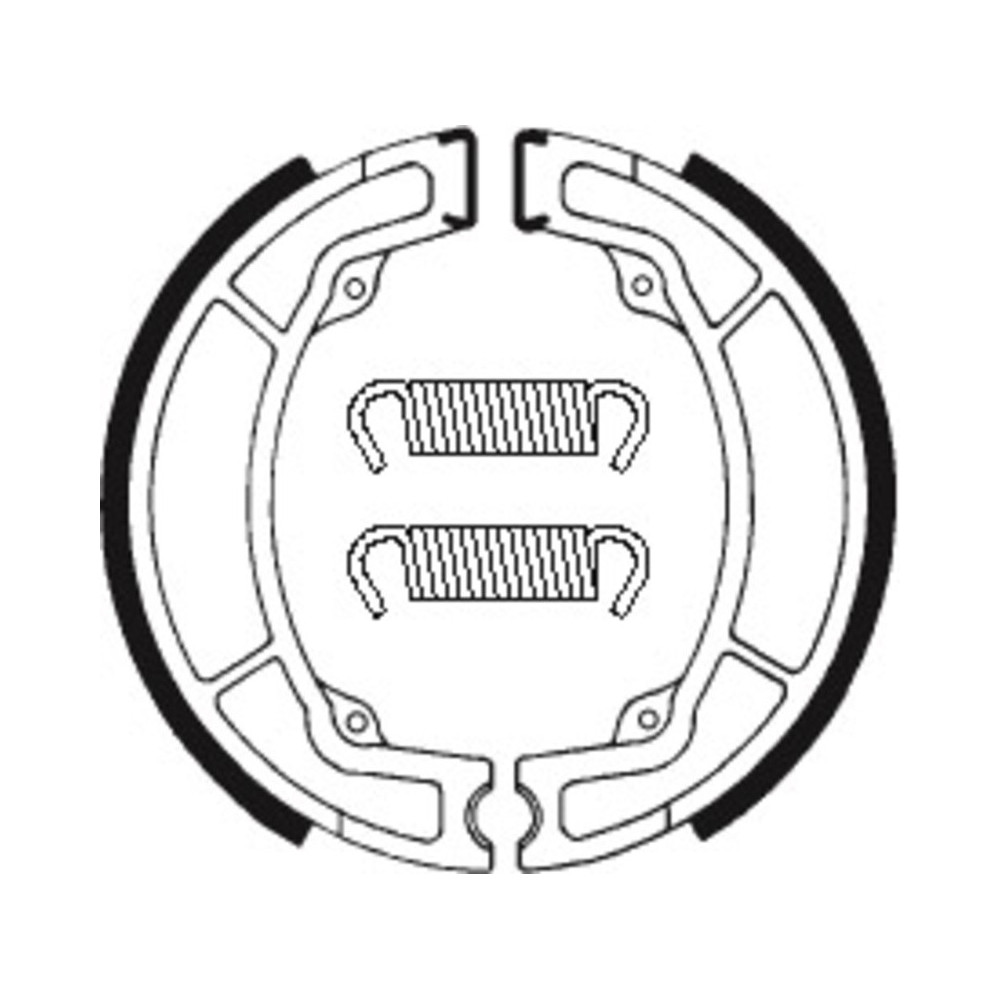 Mâchoires de frein TECNIUM Off-Road organique - BA049