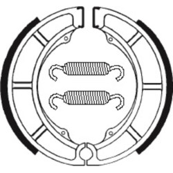 Mâchoires de frein TECNIUM Street/Quad organique - BA052