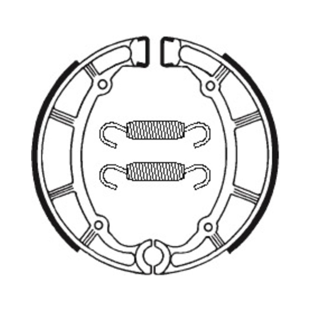 Mâchoires de frein TECNIUM Street organique - BA065