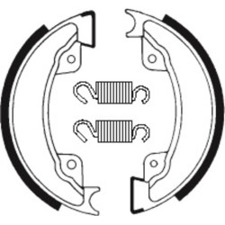 Mâchoires de frein TECNIUM Street organique - BA077