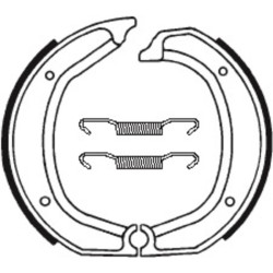 Mâchoires de frein TECNIUM Street organique - BA139