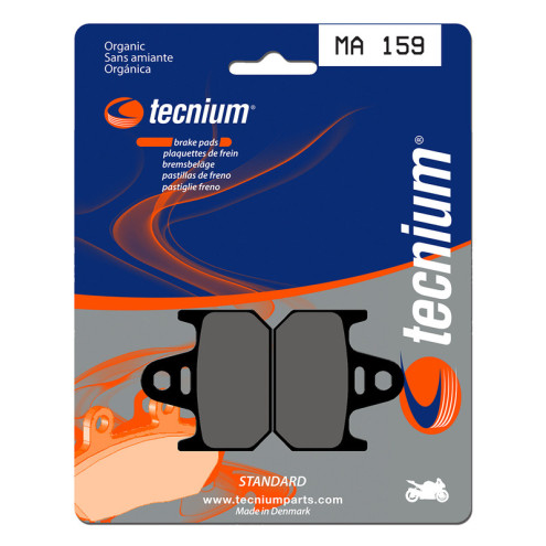 Plaquettes de frein TECNIUM route organique - MA159