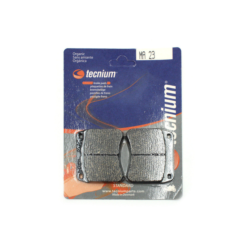 Plaquettes de frein TECNIUM route organique - MA23