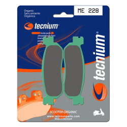 Plaquettes de frein TECNIUM Scooter organique - ME228