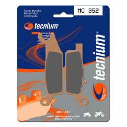 Plaquettes de frein TECNIUM MX/Quad métal fritté - MO352 Plaquettes de frein TECNIUM MX/Quad métal fritté - MO352