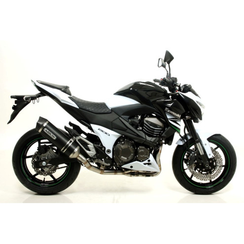 Silencieux Arrow Race Tech Carbone embout carbone Kawasaki Z 750-800 07-14