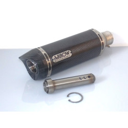 Silencieux Arrow Race Tech Carbone embout carbone Kawasaki Z 750-800 07-14