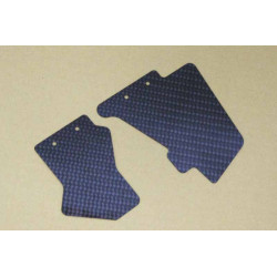 Déflecteur de radiateur carbone, Honda 250 NSR