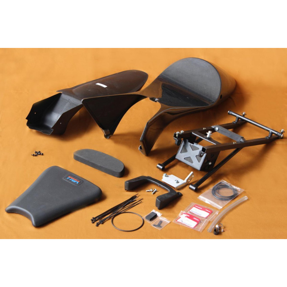 Kit carénage arrière piste GP-T carbone, Honda 250 NSR MC21