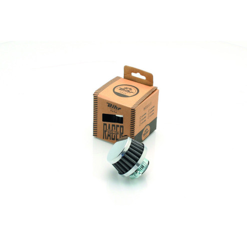 Filtre à air de reniflard conique V PARTS Vintage Series Ø12mm - E8B9900S2B V PARTS 1 - AVSmoto Racing Parts 