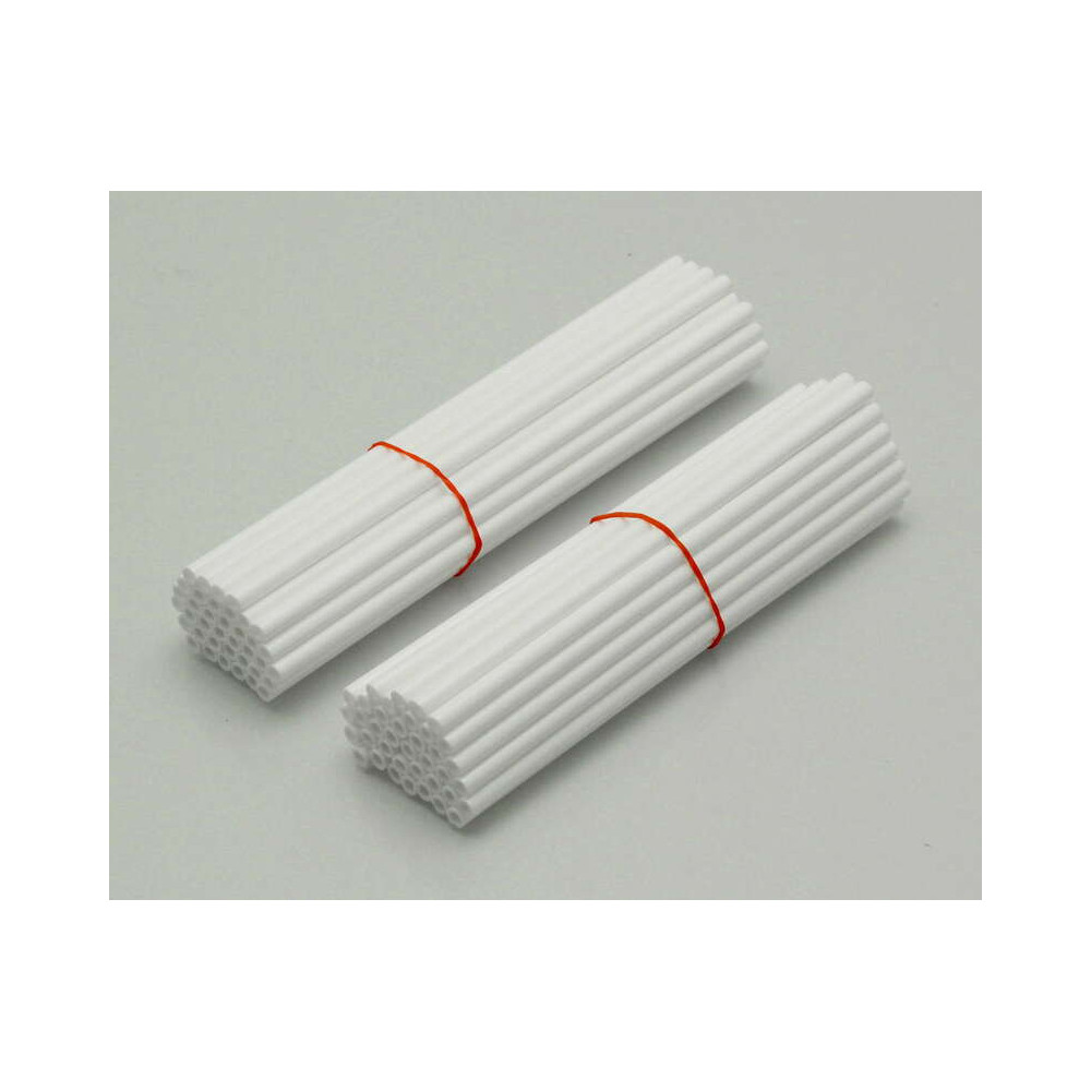 Couvre rayon ART blanc pour roue avant 21''/roue arrière 18''-19'' ART 1 - AVSmoto Racing Parts 