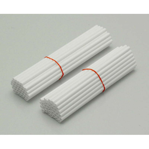 Couvre rayon ART blanc pour roue avant 21''/roue arrière 18''-19'' ART 1 - AVSmoto Racing Parts 