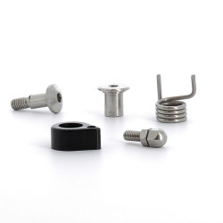 Kit de montage ART vis alu levier de frein repliable ART 1 - AVSmoto Racing Parts