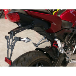 Support de plaque V PARTS noir Honda CB125R/300R V PARTS 5 - AVSmoto Racing Parts 