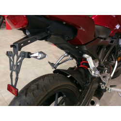 Support de plaque V PARTS noir Honda CB125R/300R V PARTS 6 - AVSmoto Racing Parts 