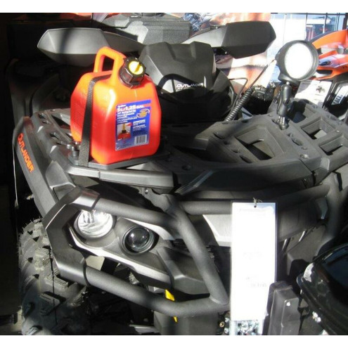 Bidon ART rack attache-rapide rouge 5L Can-Am ART 1 - AVSmoto Racing Parts 