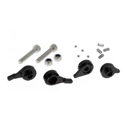 Visserie de leviers V-PARTS noir V PARTS 1 - AVSmoto Racing Parts 