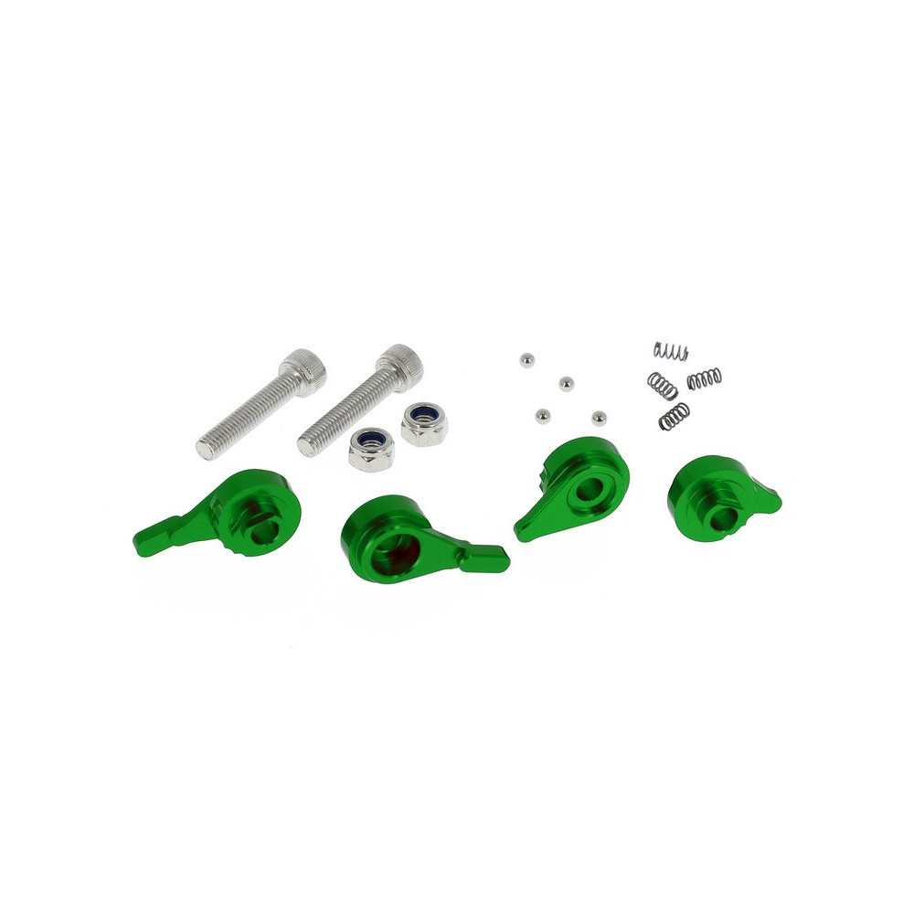Visserie de leviers V-PARTS vert V PARTS 1 - AVSmoto Racing Parts 