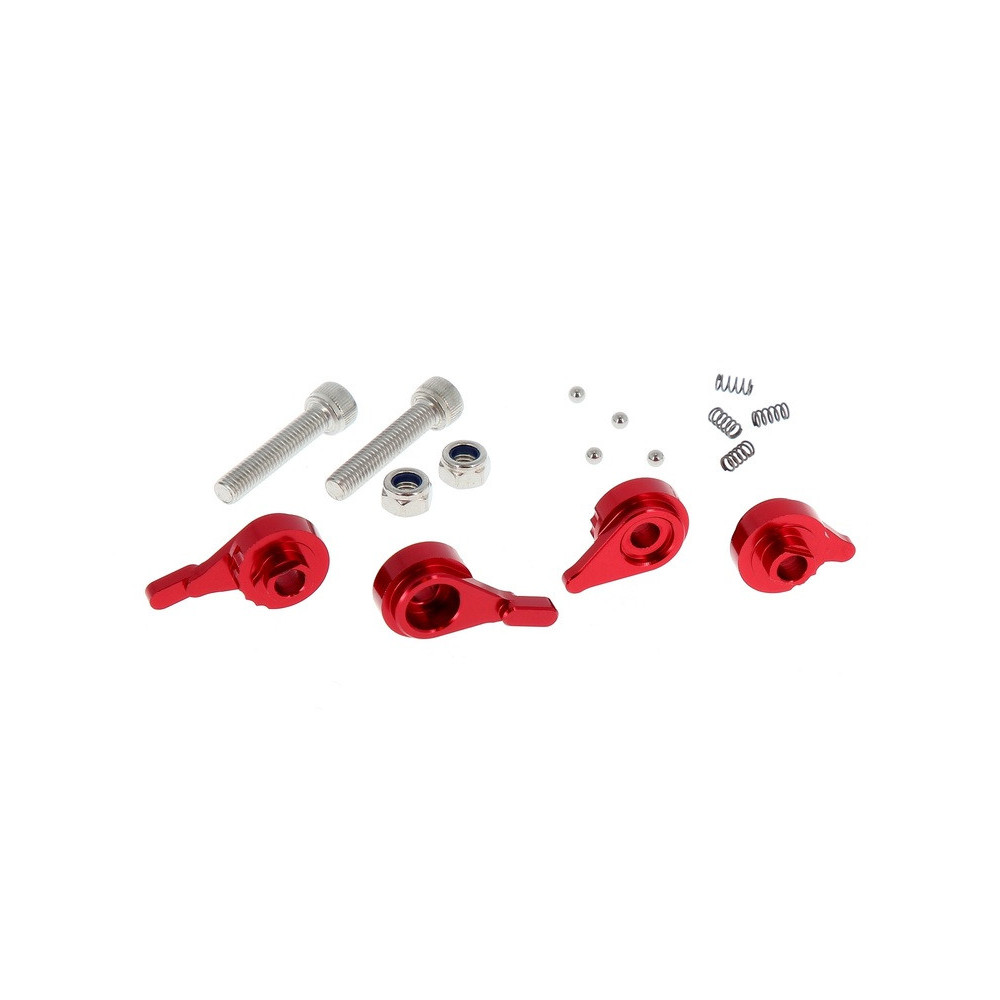 Visserie de leviers V-PARTS rouge V PARTS 1 - AVSmoto Racing Parts 