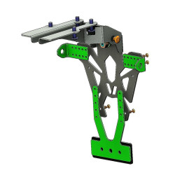 Support de plaque V PARTS noir Kawasaki ZX10R V PARTS 3 - AVSmoto Racing Parts 