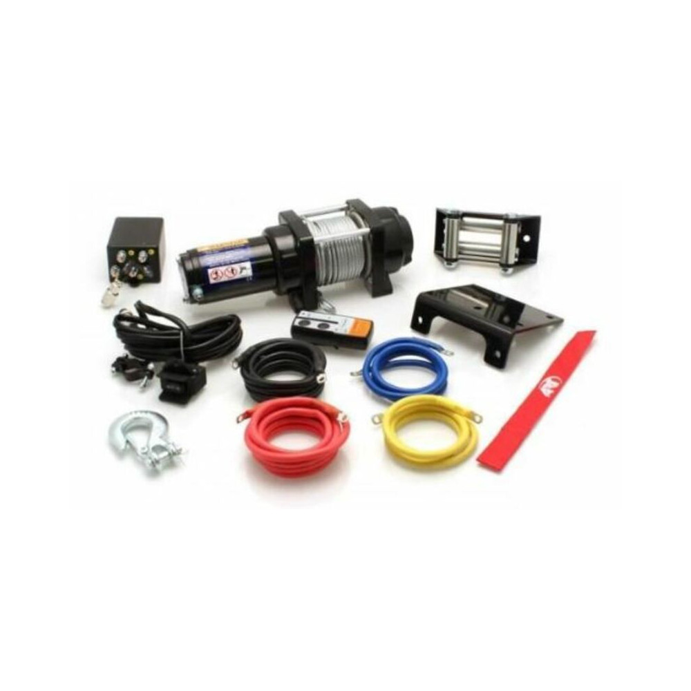 Treuil ART 4500 câble métallique 15m ART 1 - AVSmoto Racing Parts 