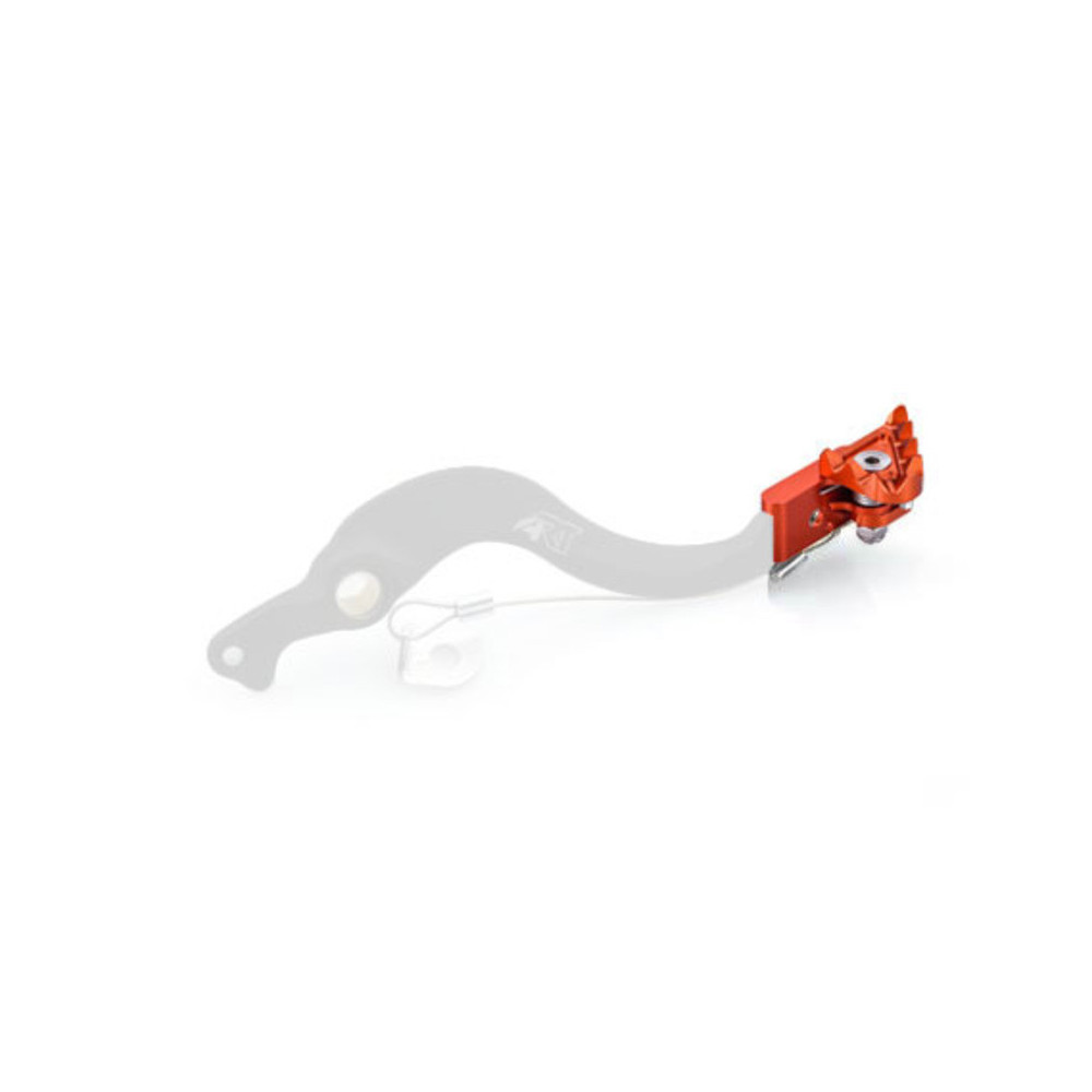 Embout de pédale de frein ART Factory orange ART 1 - AVSmoto Racing Parts 