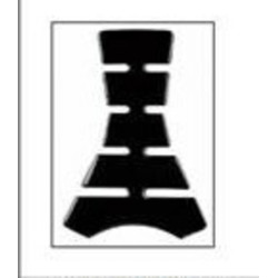 Protection de réservoir BIHR grand noir V PARTS 1 - AVSmoto Racing Parts 