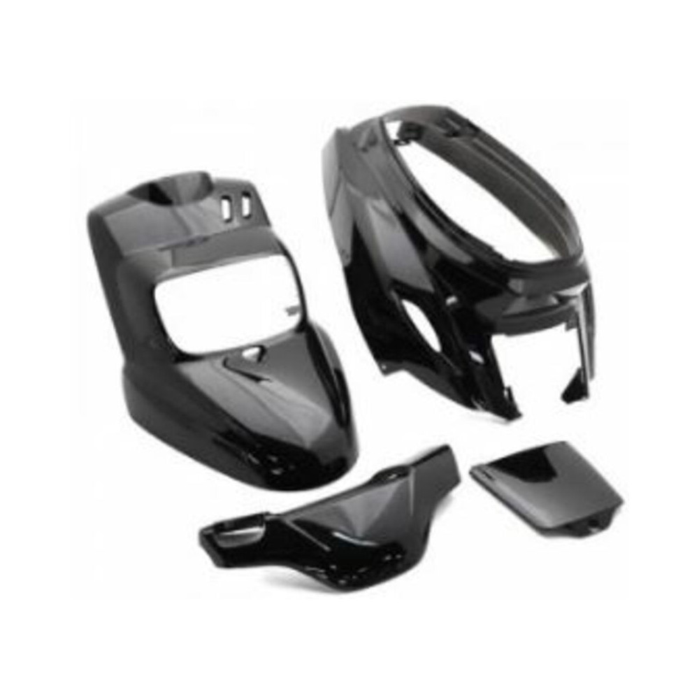 Kit carénages complet noir brillant - Booster 50