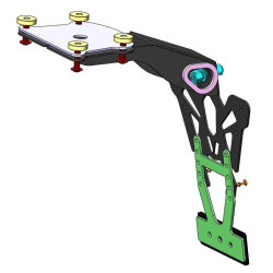 Support de plaque V PARTS noir - Yamaha MT-09 V PARTS 6 - AVSmoto Racing Parts 