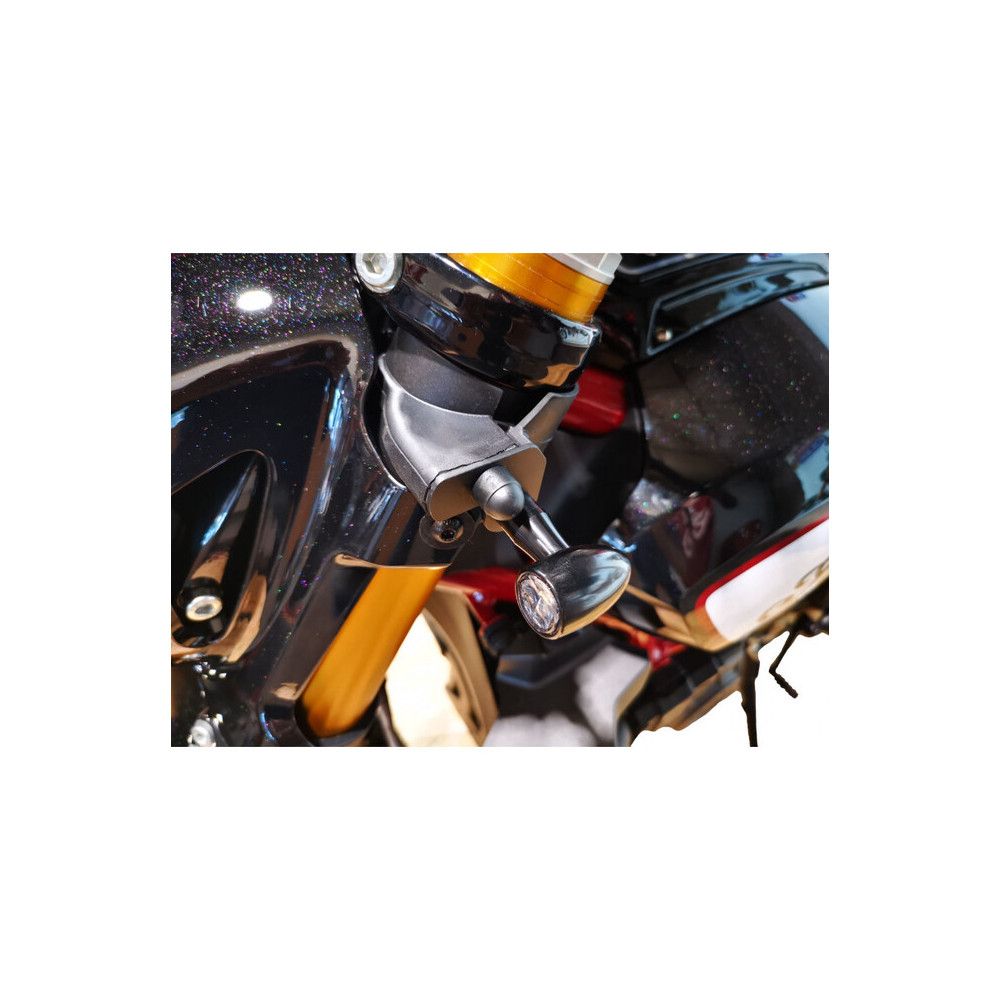 Cache-orifice clignotants avant V PARTS 2 pièces - Indian FTR 1200 V PARTS 1 - AVSmoto Racing Parts 