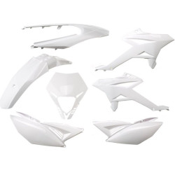 Kit plastique blanc brillant - Beta RR 50 2011-20 O PARTS 1 - AVSmoto Racing Parts 