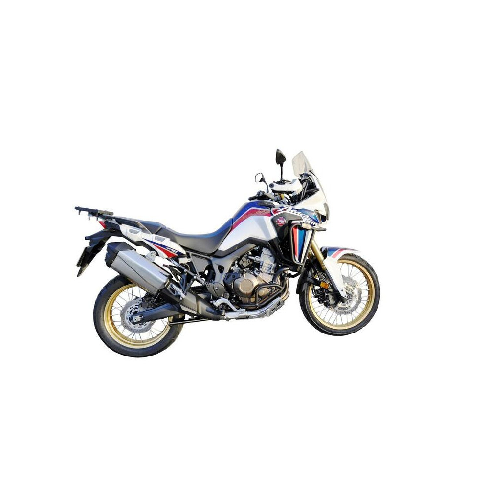 Protections latérales BIHR alu noir Honda Africa Twin CRF1000L DCT ABS Bihr 1 - AVSmoto Racing Parts 