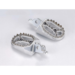 Repose-pieds BIHR Evolution argent Suzuki Bihr 1 - AVSmoto Racing Parts 