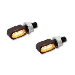 Clignotants LED HIGHSIDER Little Bronx 2en1 - clignotant/feu de position avant - par paire