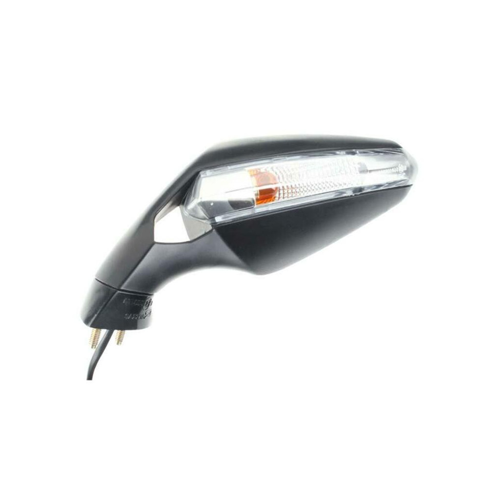 Rétroviseur avec clignotant VICMA gauche type origine - noir Derbi GPR