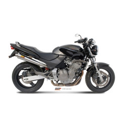 Silencieux MIVV X-Cone inox brossé Honda CB600F Hornet 98-00