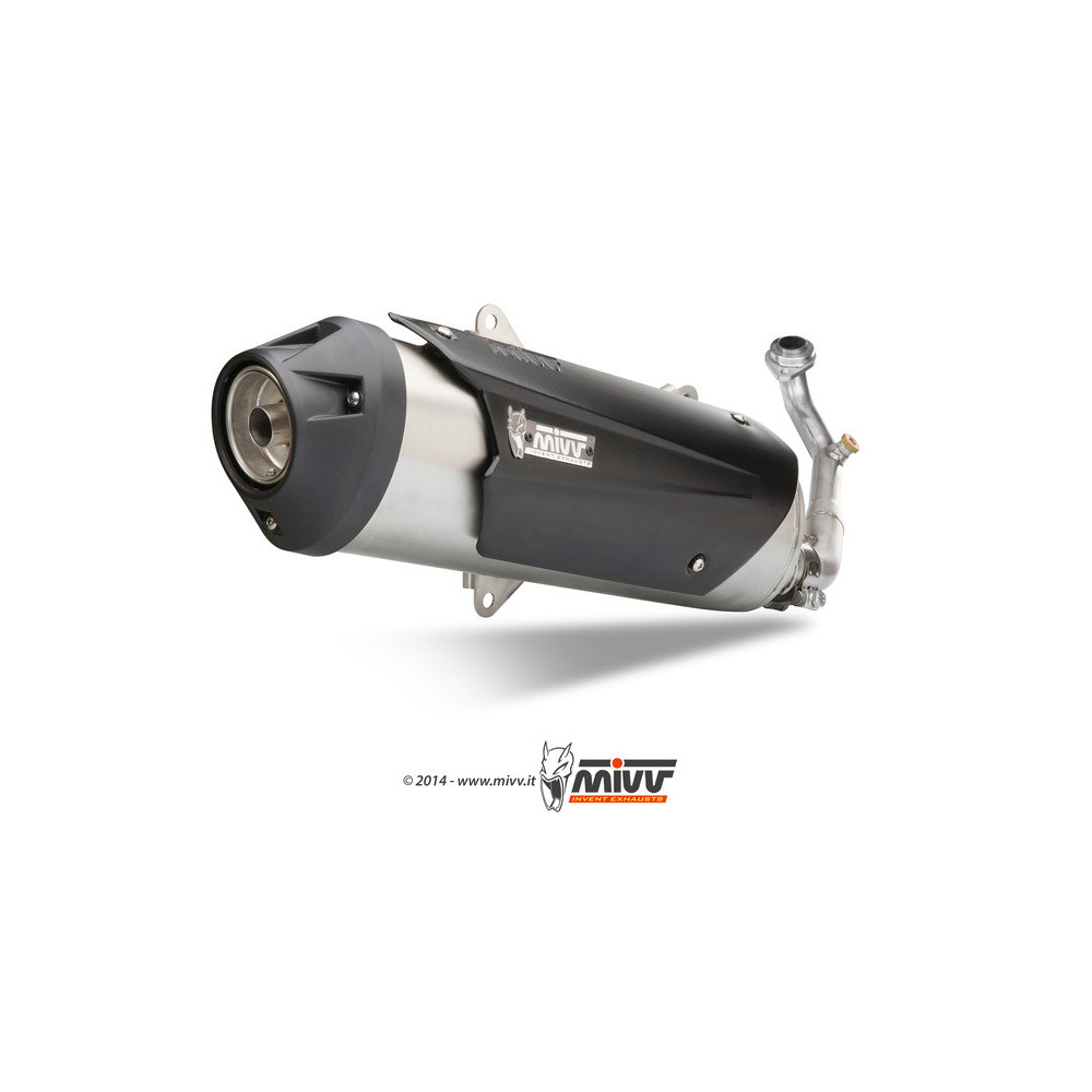 Ligne complète MIVV Urban catalysé inox Yamaha X-MAX 400 13-17