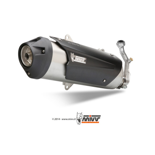 Ligne complète MIVV Urban catalysé inox Yamaha X-MAX 400 13-17