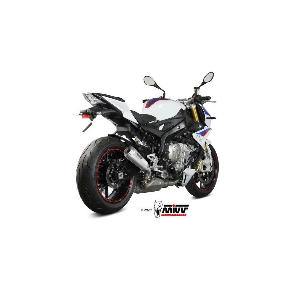 Silencieux MIVV X-MK1 Titane BMW S1000R 17-20