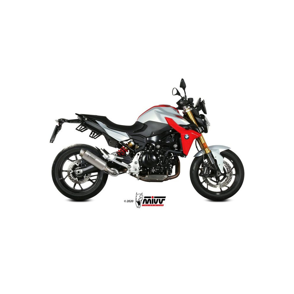 Silencieux MIVV GP Pro titane embout inox BMW F900R 2020-