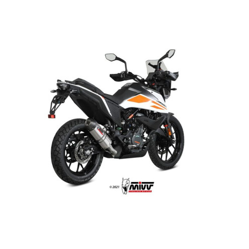 Silencieux MIVV Oval titane - KTM 390 Adventure