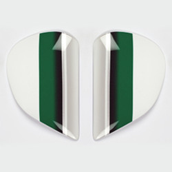 Plaques pivot ARAI Super AdSis J (LRS) Flag ITA 2015 pour casques Chaser-V/Chaser-V PRO