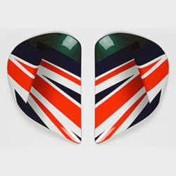 PLATINE ECRAN ARAI SAJ UNION JACK CASQUE INTEGRAL