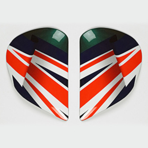 PLATINE ECRAN ARAI SAJ UNION JACK CASQUE INTEGRAL