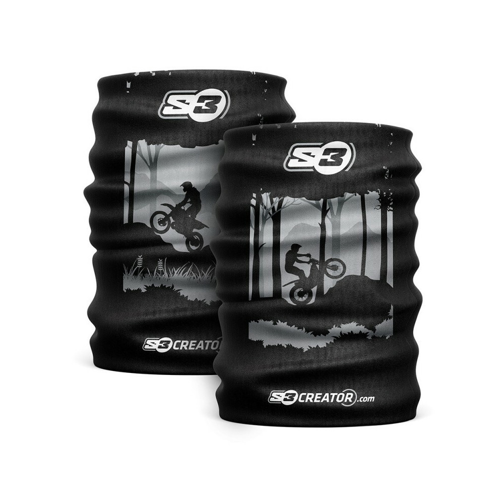 Tour de cou S3 noir S3 1 - AVSmoto Racing Parts 