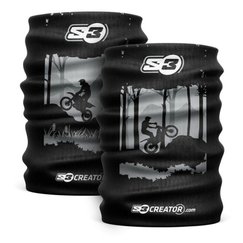 Tour de cou S3 noir S3 1 - AVSmoto Racing Parts 