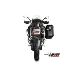 Silencieux MIVV Dakar - Inox noir Triumph Tiger 1200 2021-
