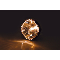 Phare SHIN YO Reno 2 noir brillant - Ø178mm